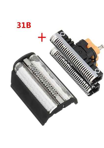 2x Yedek Folyo Ekran + Çerçeve Braun Tıraş Makinesi/tıraş Makinesi Series3 310 31B 5000/6000 350 360 380 5312 5485 5610 5614 5443 (Yurt Dışından)