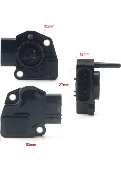 Gaz Kelebeği Konum Sensörü YBR125 YZF125R Bandıt 1250 5D7-E3750-01 1S4-13750-00 1S4-13750-01 ile Uyumlu (Yurt Dışından)