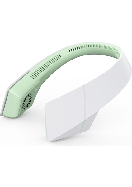 Boyun Fanı Taşınabilir Bladeless Şarj Edilebilir Handfree Mini Asılı Spor Hayranları Ev Dış Mekan Hava Soğutucu-Yeşil (Yurt Dışından) indirimleri
