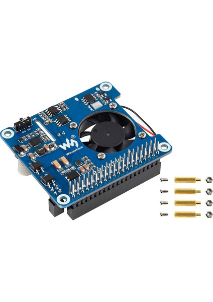Poe Hat (C), 4b/3b+ ile Uyumlu, Power Over Ethernet Hat, Ieee 802.3AF/AT-UYUMLU Ağ Desteği (Yurt Dışından)