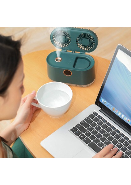 Taşınabilir Klima Fanı, Mini Soğutucu 3 Hızlı Sessiz Masa Soğutma Fanı, Ev Ofis Için LED Nemlendirici, Pembe (Yurt Dışından) fiyatları