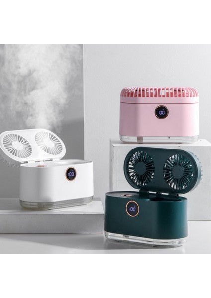 Taşınabilir Klima Fanı, Mini Soğutucu 3 Hızlı Sessiz Masa Soğutma Fanı, Ev Ofis Için LED Nemlendirici, Pembe (Yurt Dışından) fırsatları