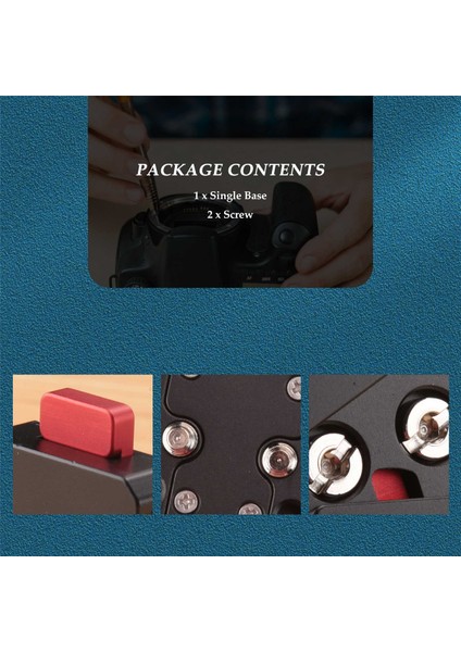 1/4 Evrensel V Montajlı Pil Hızlı Çıkarma Plakası Adaptör Aksesuarları Tüm Ptz ve Kamera Siyah ile Uyumlu Taşınabilir Tek Taban (Yurt Dışından) indirimleri