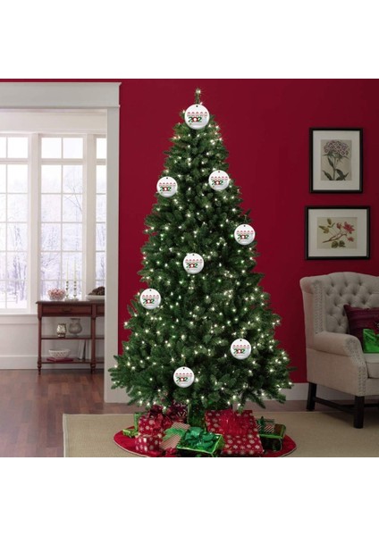 Декоративные Подарки,noel Süsleri Kişiselleştirilmiş Hayatta Kalan Aile Noel Ağacı Noel Ağacı Dekoru Için Asılı Kolye, 2 Kişilik Aile (Yurt Dışından) fırsatları