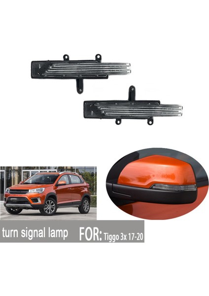 Sol Dikiz Aynası Yan Lamba Göstergesi Yanıp Sönen Işıklar Sis Lambası Trun Sinyal Lambası 3x 2017-2020 ile Uyumlu (Yurt Dışından) fiyatları