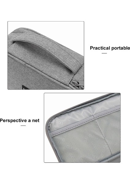 Kulaklık Veri Kablosu Saklama Torbaları Kiti Kutusu USB Kulaklık Tel Kalem Güç Bankası Dijital Gadget Cihazları Eva Fermuarlı Çanta Siyah (Yurt Dışından) indirimleri