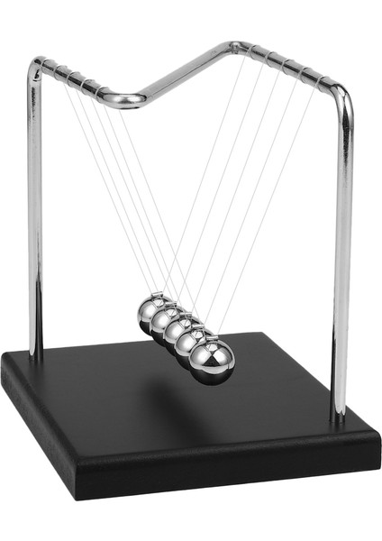 2x Newton Beşiği Fizik Sarkaç Bilim Z-Tipi Ahşap Newton'un Beşiği Sanat Hareket Dengesi Topu Dalga Masa Süsleme (Yurt Dışından)