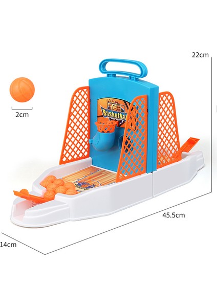 Mini Masaüstü Basketbol Oynama Oyuncakları Ebeveyn-Çocuk Etkileşimi Spor Parmak Projeksiyon Basketbol Sahası Oyunu Çocuklar Için (Yurt Dışından)