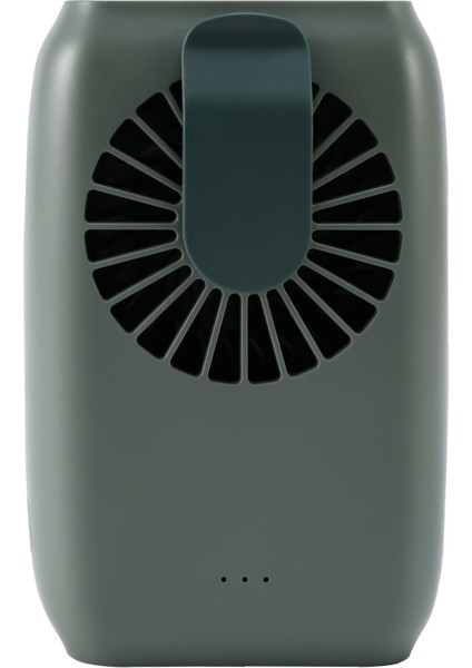 El Tipi USB Fan Soğutucu Taşınabilir Mini 2000MAH Şarj Edilebilir Kullanışlı Küçük Soğutma Yeşil (Yurt Dışından) fiyatları