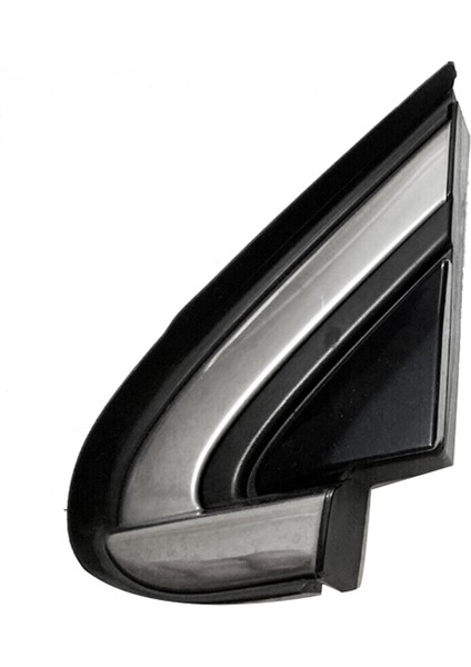 Dış Sütun Köşe Garnitür Yan Dikiz Aynası Üçgen Plakalar Trim -V 2007-2011 Araba Aksesuarları ile Uyumlu (Yurt Dışından)