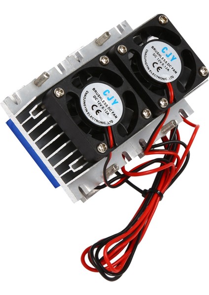2x 144W Termoelektrik Peltier Soğutma Soğutucu 12V Yarı Iletken Klima Soğutma Sistemi Dıy Kiti (Yurt Dışından)