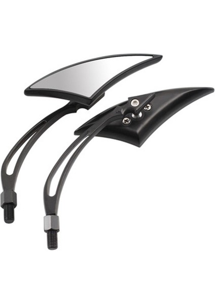 Motosiklet Dikiz Yan Aynalar 8 mm 10 mm Scooter Aynalar Evrensel Softail Sportster ile Uyumlu (Yurt Dışından)