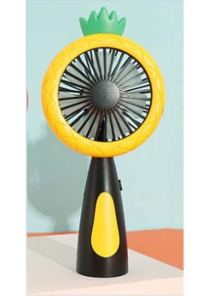 LED Gece Lambası ile Küçük El Fanı 2 Hızlı USB Şarj Edilebilir Açık Havada Seyahat Için Yürüyüş Yürüyüş (Sarı) (Yurt Dışından) modelleri