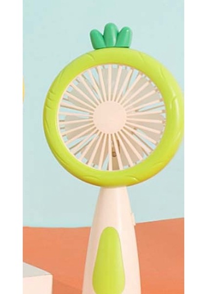 LED Gece Lambası ile Küçük El Fanı 2 Hızlı USB Şarj Edilebilir Açık Havada Seyahat Için Yürüyüş Yürüyüş (Sarı) (Yurt Dışından) indirimleri