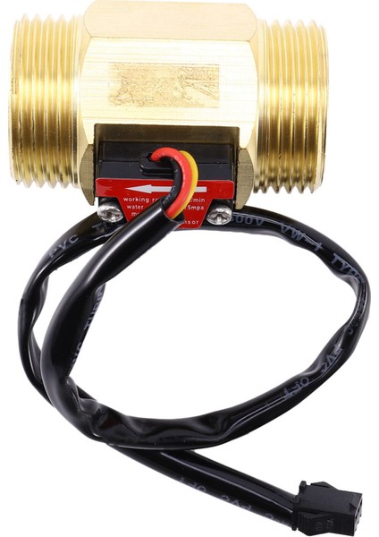 Многоцелевые Наборы,2x B10 DN25 1 Inç Su Hall Etkisi Türbin Akış Sensörü Ölçer Türbin Debimetre 2-50L/DAK (Pirinç) (Yurt Dışından)