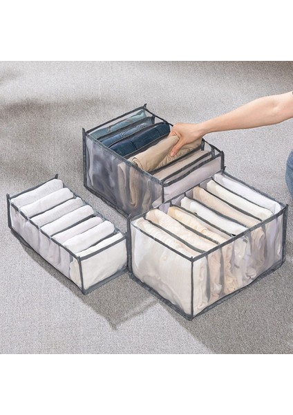 Gardırop Elbise Organizatör (5 Pcs) - Katlanabilir Saklama Çekmecesi Bölücü Kutuları Giysiler Için Taşınabilir Dolap Organizatörleri (Yurt Dışından)