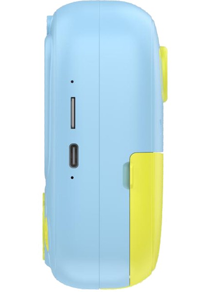 P5 Yazıcı ile Uyumlu Hd Çocuk Oyuncakları Fotoğraf Video Çok Fonksiyonlu Taşınabilir Kullanışlı Kamera, Mavi A (Yurt Dışından) fırsatları