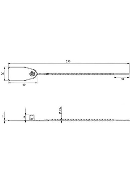 100 Plastik Sabotaj Mühürleri, Numaralı Zip Kravat Etiketleri, Yangın Söndürücü Için Tek Kullanımlık Kendinden Kilitli Tabela, Nakliye, 250MM B (Yurt Dışından) fiyatları
