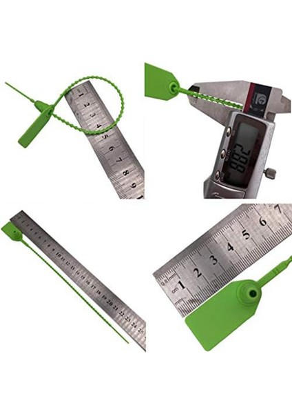 100 Plastik Sabotaj Mühürleri, Numaralı Zip Kravat Etiketleri, Yangın Söndürücü Için Tek Kullanımlık Kendinden Kilitli Tabela, Nakliye, 250MM B (Yurt Dışından) modelleri