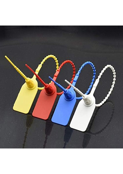 100 Plastik Sabotaj Mühürleri, Numaralı Zip Kravat Etiketleri, Yangın Söndürücü Için Tek Kullanımlık Kendinden Kilitli Tabela, Nakliye, 250MM B (Yurt Dışından) fırsatları