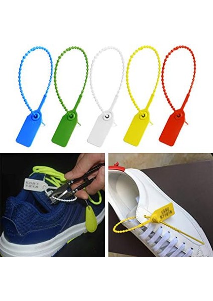 100 Plastik Sabotaj Mühürleri, Numaralı Zip Kravat Etiketleri, Yangın Söndürücü Için Tek Kullanımlık Kendinden Kilitli Tabela, Nakliye, 250MM B (Yurt Dışından) indirimleri