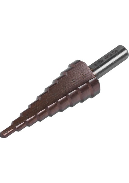 M35-HSSCO 4-12/4-20/4-32MM Üç Kare Şaftlı Düz Yuva Kobalt Kaplama Matkap Ucu (Yurt Dışından)