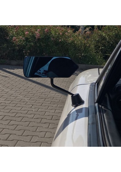 Evrensel Araba Yarış Aynası Klasik Retro Kapı Kanat Yan Ayna Dikiz Aynası Tarzı Araba Aksesuarları (Yurt Dışından) fırsatları