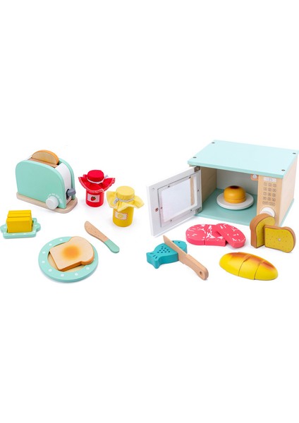 Çocuk Mutfak Ahşap Playset Oyuncaklar Simülasyon Mutfak Eşyaları Seti Rol Oynama Oyunu Eğitim Aracı C (Yurt Dışından) fiyatları