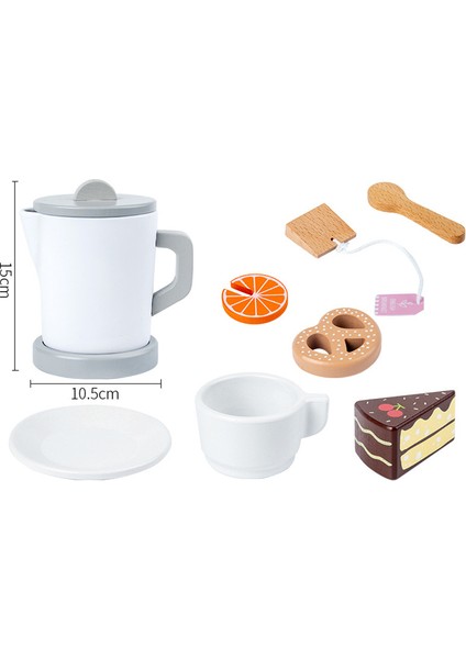 Çocuk Mutfak Ahşap Playset Oyuncaklar Simülasyon Mutfak Eşyaları Seti Rol Oynama Oyunu Eğitim Aracı C (Yurt Dışından) fırsatları