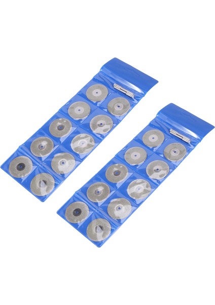 20 Adet Aksesuarlar 35MM Elmas Kesme Diski Metal Taşlama Diski Mini Dairesel Testere Matkap Döner Aracı (Yurt Dışından)