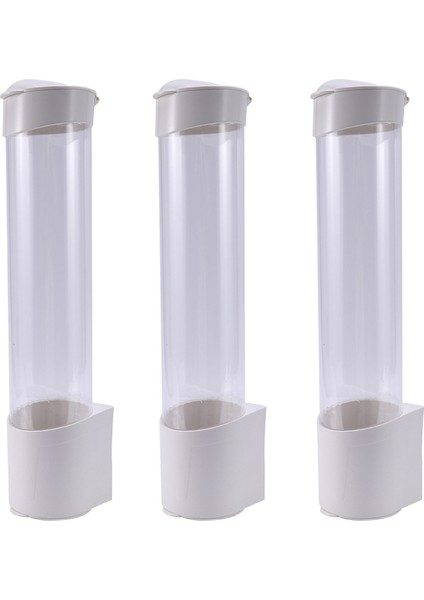 3x Dağıtıcı Otomatik Damla Bardak Sökücü Tek Kullanımlık Bardak Plastik Bardak Kağıt Bardak Toz Depolama Rafı (Yurt Dışından) indirimleri