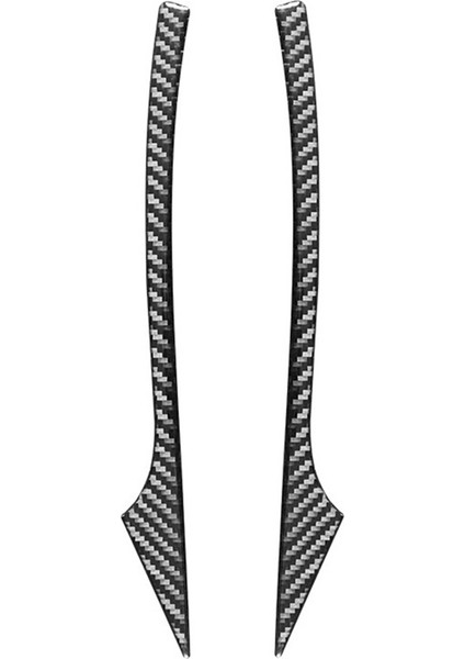Dikiz Aynası Çarpışma Önleyici Şerit Kapak Trim Çıkartmaları Karbon Fiber ile Uyumlu - 5 Serisi E60 F10 F07 F01 2004-2010 (Yurt Dışından) modelleri