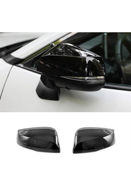 2019-2024 Dış Yan Dikiz Aynası Kapağı Kapı Yan Kalıp Trimi, Parlak Siyah ile Uyumlu (Yurt Dışından) fiyatları