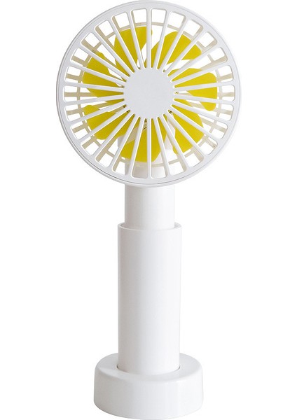 Taşınabilir El Fanı Mini Şarj Edilebilir Sessiz USB Masaüstü Okulu (Beyaz) (Yurt Dışından) fiyatları