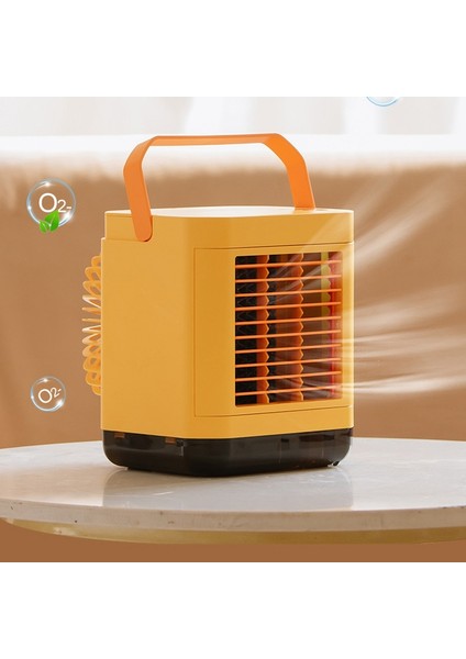 Hava Soğutucu Fan Mini Masaüstü Klima Gece Lambası ile Ofis USB Su Soğutma Yatak Odası Nemlendirici Pembe (Yurt Dışından) indirimleri