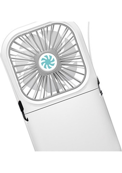 Taşınabilir Asılı Boyun Fanı USB Şarj Edilebilir Mini Katlanır Açık El Klima Seyahat Soğutucu Beyaz (Yurt Dışından) fırsatları