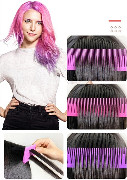 3 Adet Ince Diş Tarak Metal Pin Anti-Statik Saç Stili Sıçan Kuyruğu Tarak Saç Kenar Şekillendirici Kuaför Güzellik Araçları B (Yurt Dışından) fiyatları