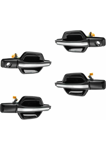 Araba Dış Dış Kapı Kolu Montero Mk3 V73 V75 V77 V78 2000-2006 ile Uyumlu (Yurt Dışından)