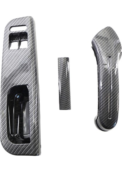 Lhd Pencere Camı Kaldırma Düğmesi Kontrol Panelli Kapı Kulp Kılıfı Golf 2dr 1997-2005 ile Uyumlu Karbon Tarzı 3B1867171D (Yurt Dışından)
