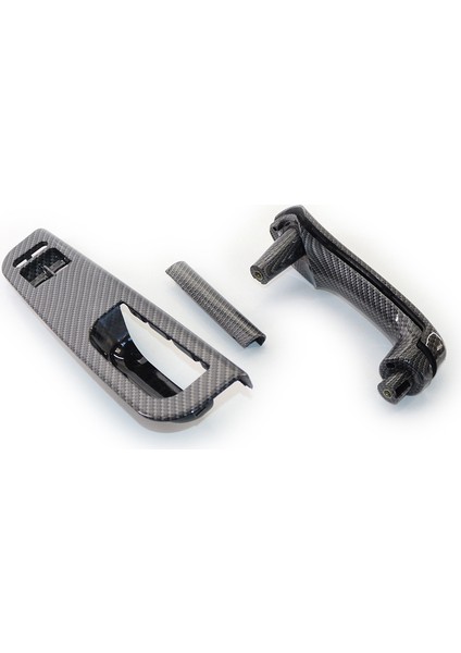 Lhd Pencere Camı Kaldırma Düğmesi Kontrol Panelli Kapı Kulp Kılıfı Golf 2dr 1997-2005 ile Uyumlu Karbon Tarzı 3B1867171D (Yurt Dışından)