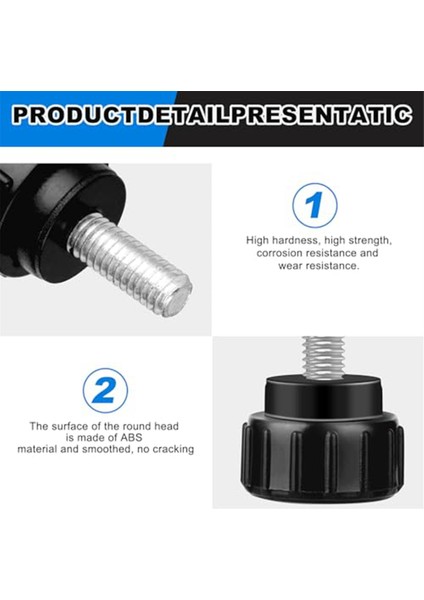 10 Adet Kelebek Vidalar, Montaj Vidaları M 4 x 10 mm Karbon Çelik Dişli Tırtıllı Kelebek Vidalar, Mekanik Kapı Sabitleme (Yurt Dışından)