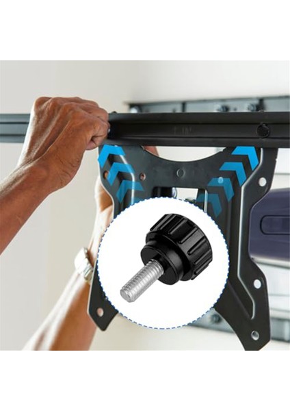 10 Adet Kelebek Vidalar, Montaj Vidaları M 4 x 10 mm Karbon Çelik Dişli Tırtıllı Kelebek Vidalar, Mekanik Kapı Sabitleme (Yurt Dışından)