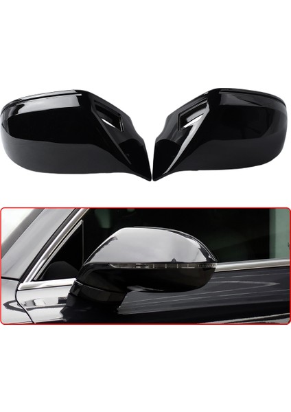 Araç Dikiz Aynası Kapağı Yan Ayna Aksesuarları ile Uyumlu - A7 S7 Rs7 2010-2017 Yardım Delikli (Yurt Dışından) fiyatları