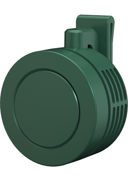 Asmak Kemer Mini Yaz Açık 3 Hızlı Fan USB Şarj Edilebilir Soğutma Bladeless Klipsli Ayarlanabilir Fan, A (Yurt Dışından)