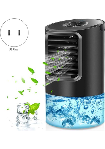 Taşınabilir Klima Fanı, Kişisel Mini Evaporatif Soğutucu 7 Renk LED Işıklar, Ev Için Süper Sessiz, Ofis Bize Tak (Yurt Dışından)