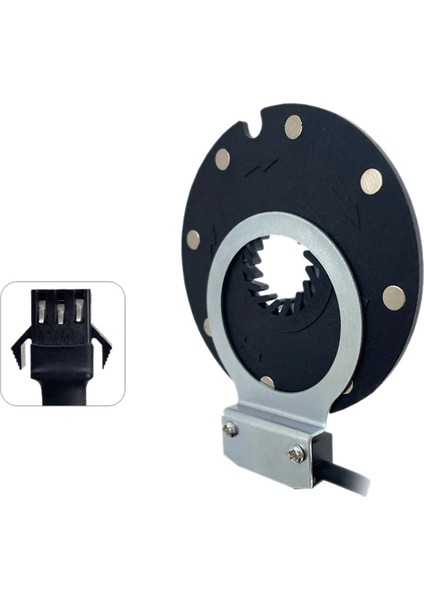 Elektrikli Bisiklet Manyetik Güç Sensörü 36/48 V Pedal Destek Sensörü F-8c Mıknatıslar Çift Salon Sensörleri Pas Sistemi Ebike Parçaları (Yurt Dışından)