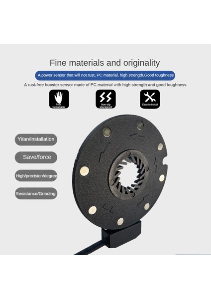 Elektrikli Bisiklet Manyetik Güç Sensörü 36/48 V Pedal Destek Sensörü F-8c Mıknatıslar Çift Salon Sensörleri Pas Sistemi Ebike Parçaları (Yurt Dışından) indirimleri