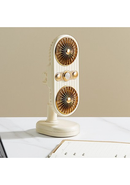 Klima Fanı Çok Fonksiyonlu Masaüstü Sessiz Soğutucu Klipsli Ev Ofis Taşınabilir USB Soğutma Fanı, Bej (Yurt Dışından) fırsatları
