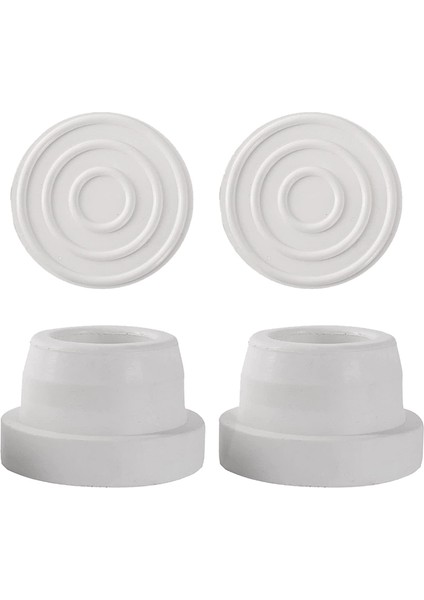 4 Paket Havuz Merdiveni Kauçuk Tıpa Tamponları, 1.90 Inç Merdiven Boruları ile Uyumlu, Yüzme Havuzu Kaplamasını Koruyun, Merdiven Ayak Koruyucusu ile Uyumlu (Yurt Dışından)