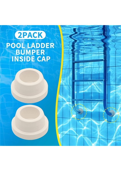 4 Paket Havuz Merdiveni Kauçuk Tıpa Tamponları, 1.90 Inç Merdiven Boruları ile Uyumlu, Yüzme Havuzu Kaplamasını Koruyun, Merdiven Ayak Koruyucusu ile Uyumlu (Yurt Dışından) fırsatları